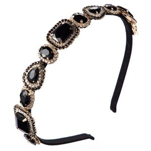 Black Jewel Headband